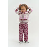 THE NEW Siblings Elderberry Striped Tn Tnstfro Wide Rib Pants