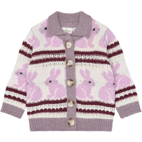 THE NEW Siblings Gardenia Striped Tnstval Jacquard Cardigan