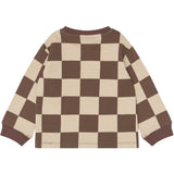 THE NEW Siblings Chestnut Check Tnstvebbo Os Sweatshirt
