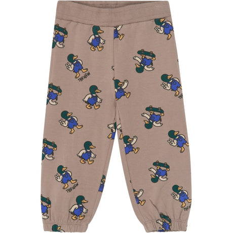 THE NEW Siblings Taupe Gray AOP Tn Tnstvhil Sweatpants