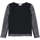 The New Black Beauty Tnyancy L_S Mesh Top