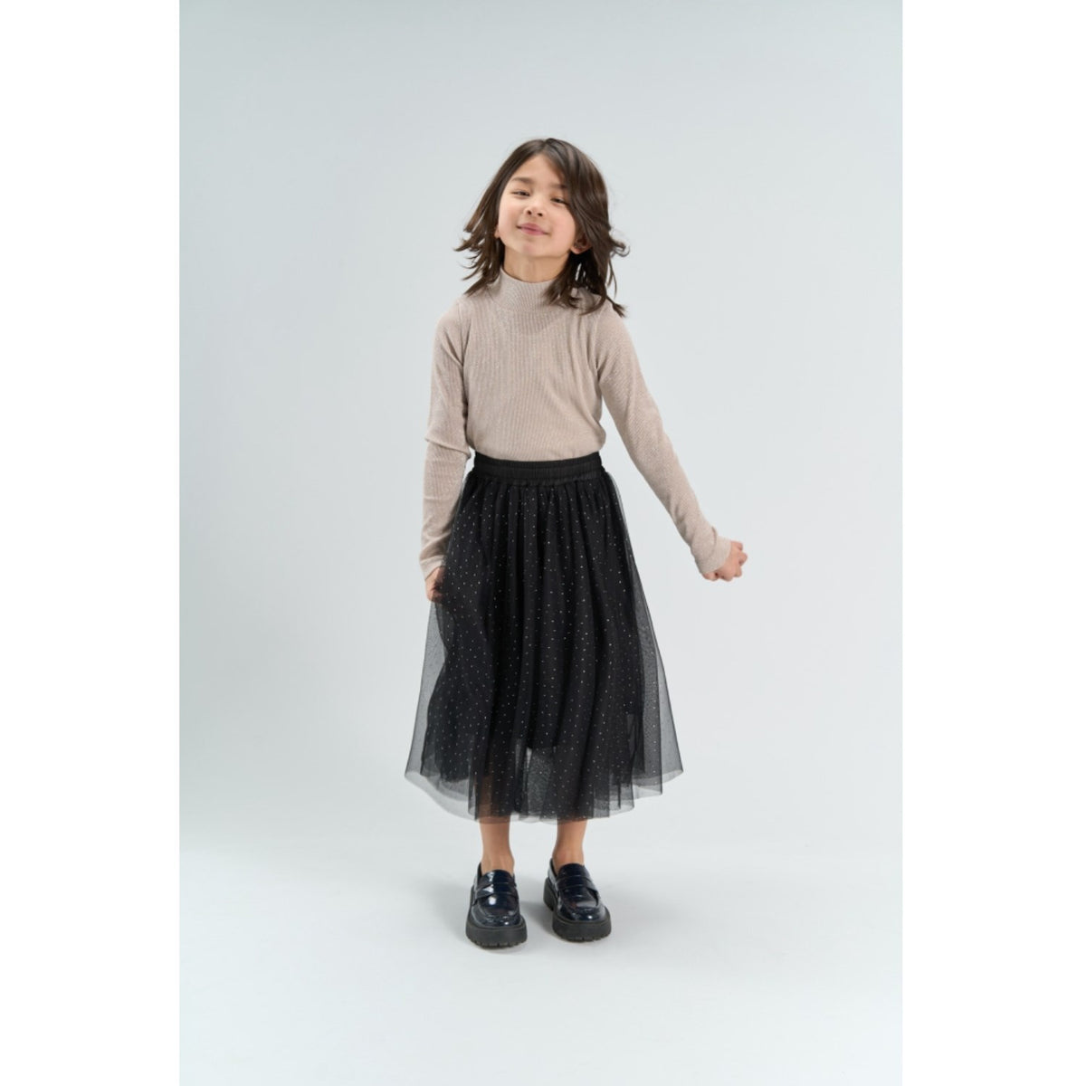 The New Black Beauty Tnyancy Mesh Skirt