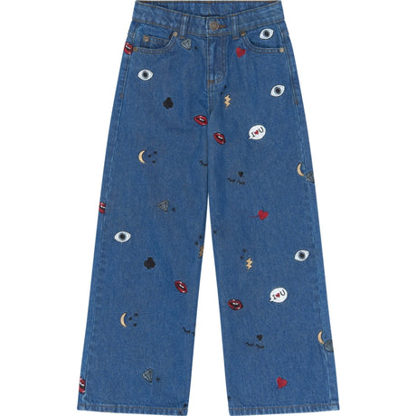 The New Medium Blue Denim Tnyamila Wide Fit Jeans