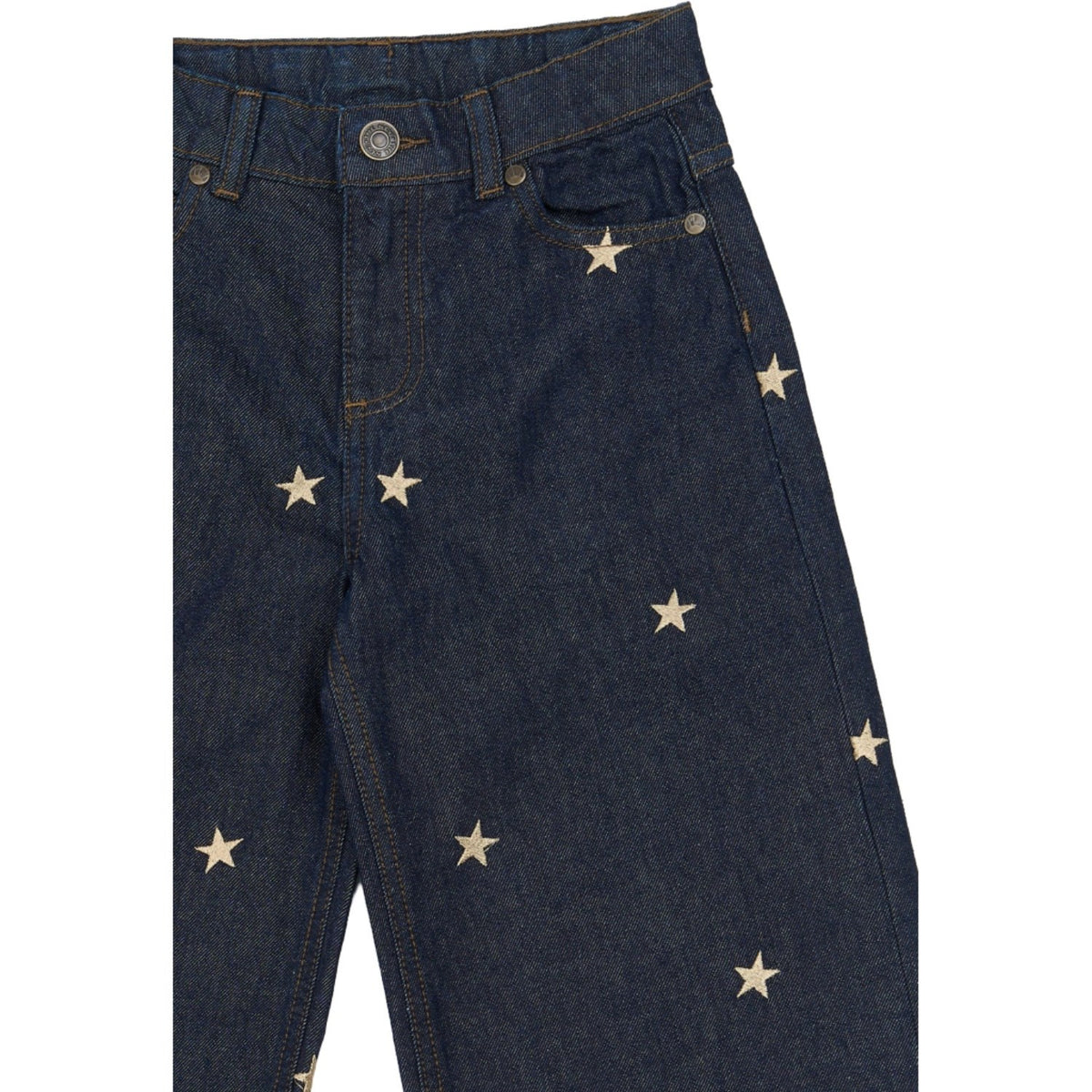 The New Medium Blue Denim AOP Tnyrsa Wide Fit Jeans