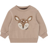 THE NEW Siblings Taupe Gray Tn Tnsbylk Sweatshirt