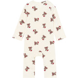 THE NEW Siblings Gardenia AOP Tnsbholiday Teddy L_S Rib Jumpsuit