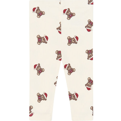 THE NEW Siblings Gardenia AOP Tnsbholiday Teddy Rib Leggings