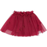 THE NEW Siblings Rio Red Emb Tnsbynalla Mesh Skirt