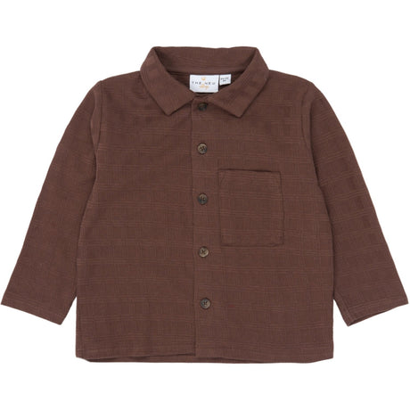 THE NEW Siblings Chestnut Tnstyoello L_S Structured Shirt