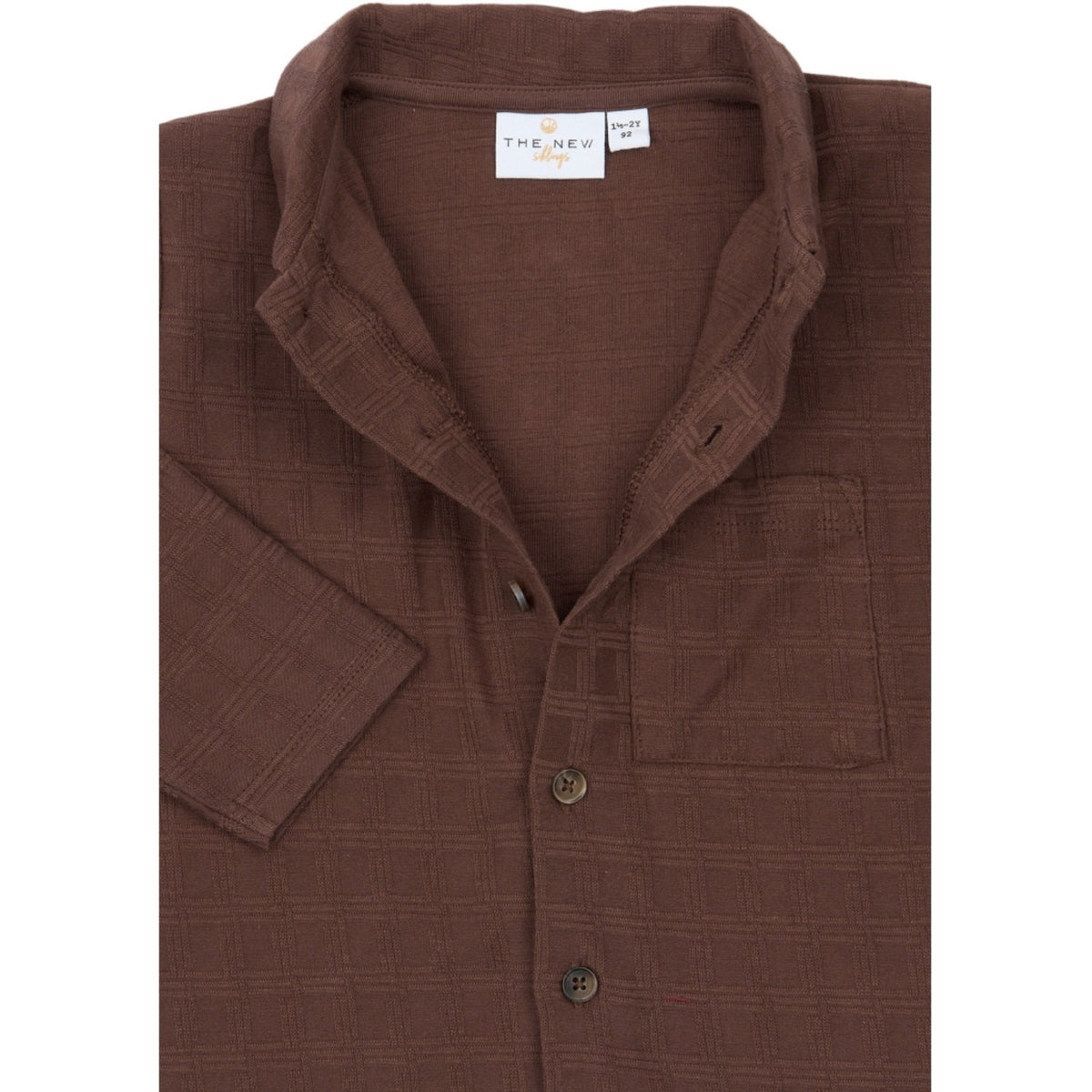 THE NEW Siblings Chestnut Tnstyoello L_S Structured Shirt