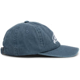Les Deux Kids Dark Denim Blue Logo Dad Cap KIDS