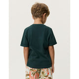 Les Deux Kids Pine Green Core Contrast T-Shirt KIDS