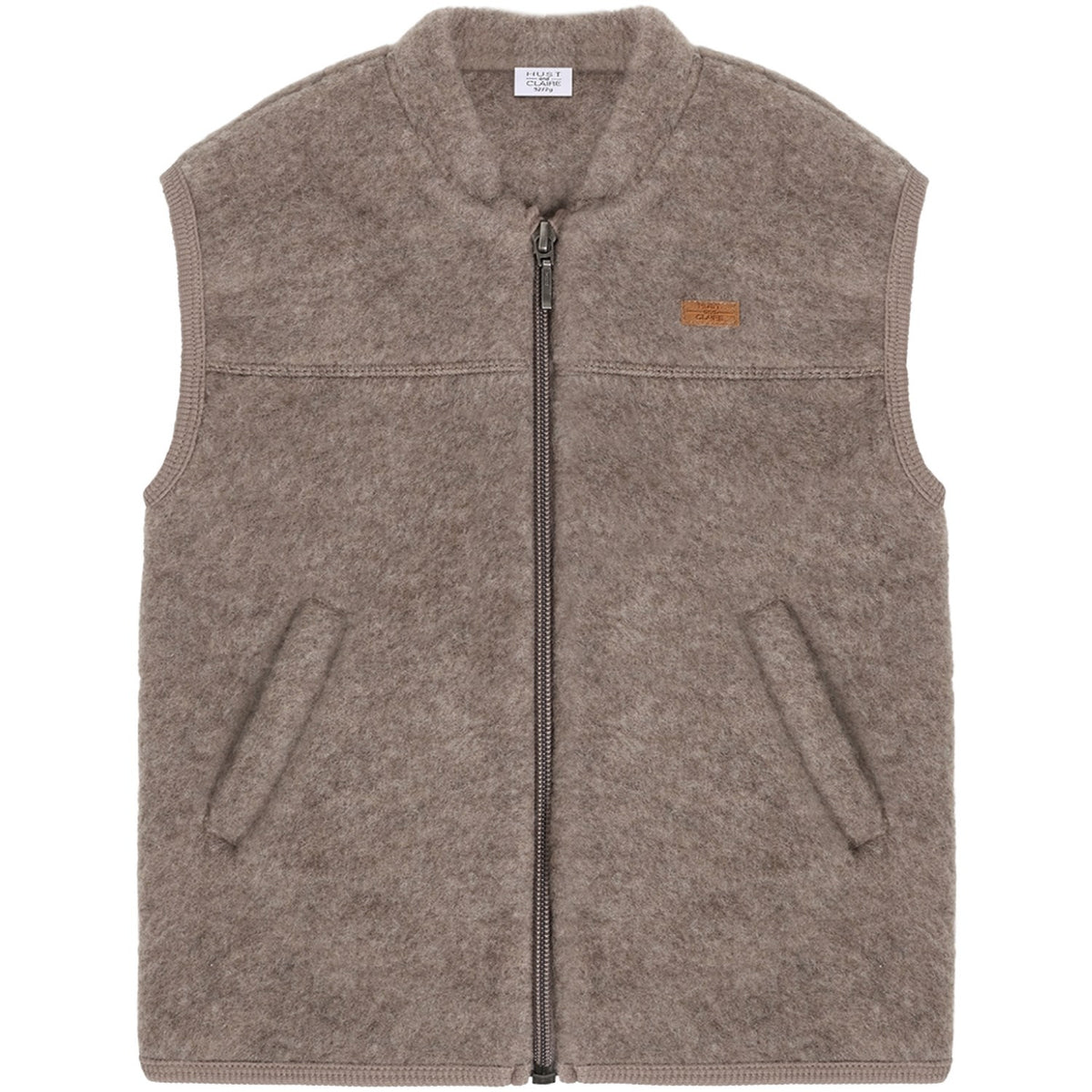 Hust & Claire Deer Melange Emilo Zip Wool