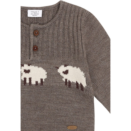 Hust & Claire Deer Melange Pil Wool Sheep