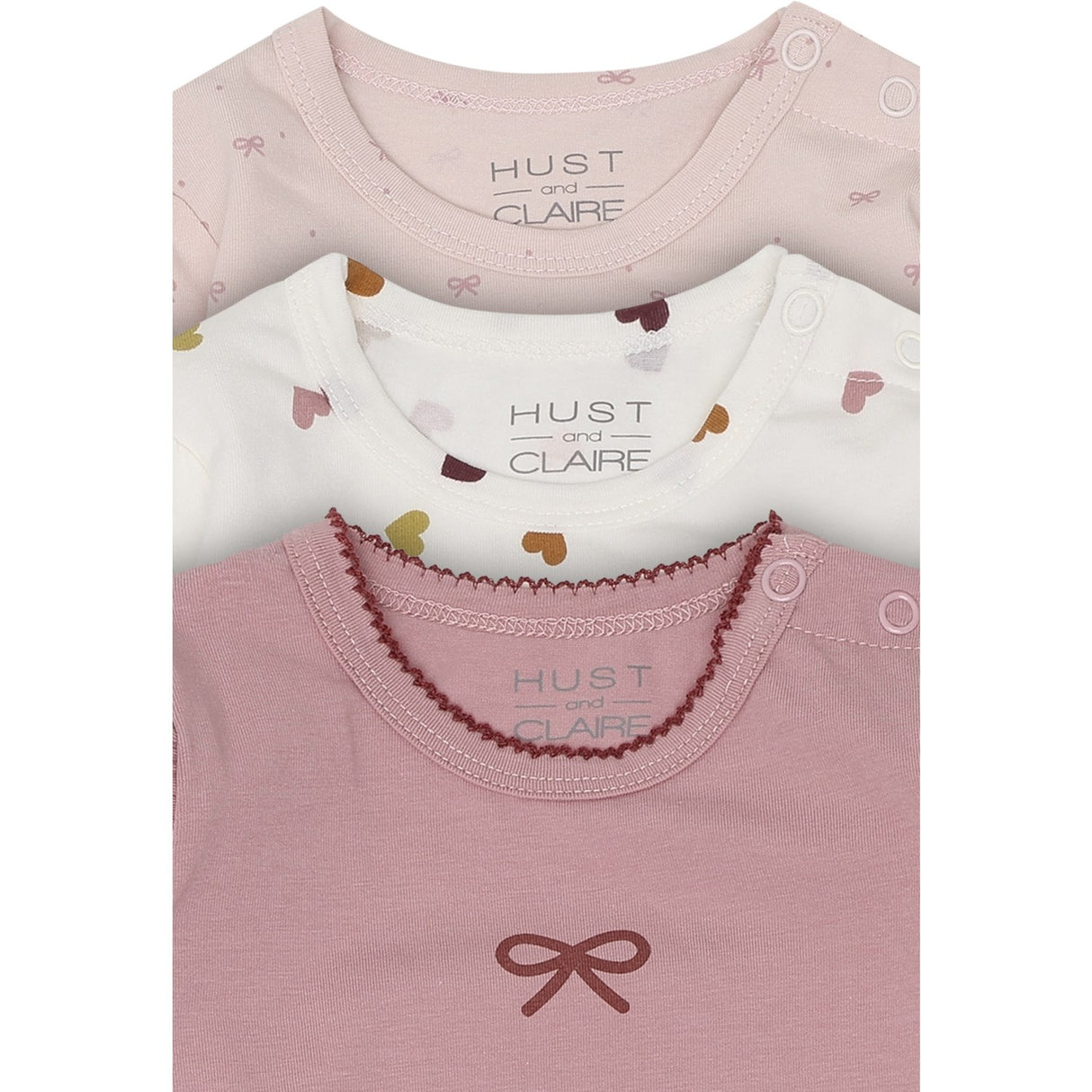 Hust & Claire Hushed Pink Bella Bow