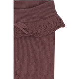 Hust & Claire Plum Lisa Knit Rib
