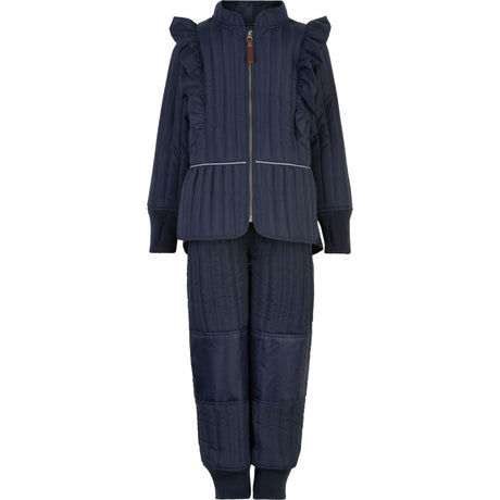 En Fant Blue Night Thermal Set Girl - Solid