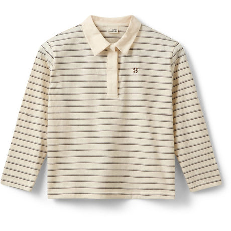 Sofie Schnoor Off White Striped Calliasy Ls T-Shirt