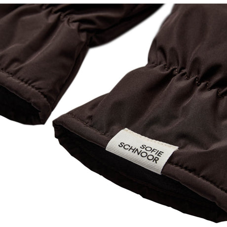 Sofie Schnoor Dark Brown Noviesy Mittens