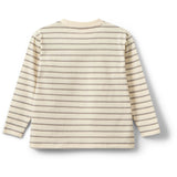 Sofie Schnoor Off White Striped Penillakb T-Shirt Long Sleeve