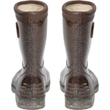 Sofie Schnoor Dark Brown Jessicakb Rubber Boot W. Lining