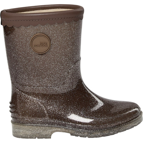 Sofie Schnoor Dark Brown Jessicakb Rubber Boot W. Lining