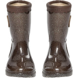 Sofie Schnoor Dark Brown Mellykb Rubber Boot W. Liining