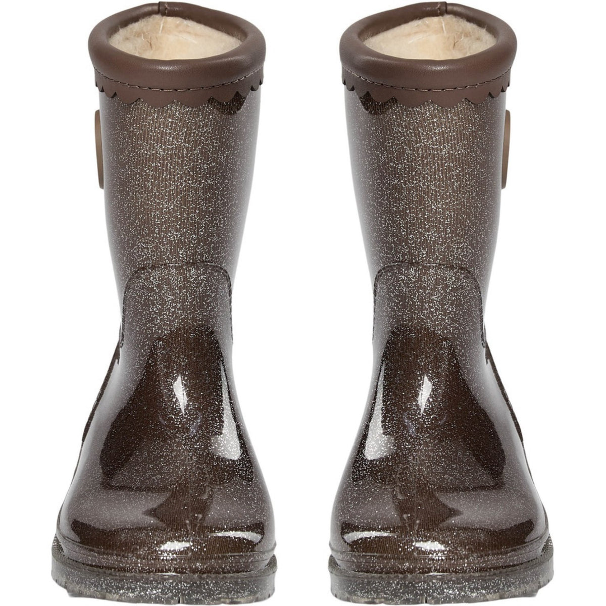 Sofie Schnoor Dark Brown Jessicakb Rubber Boot W. Lining