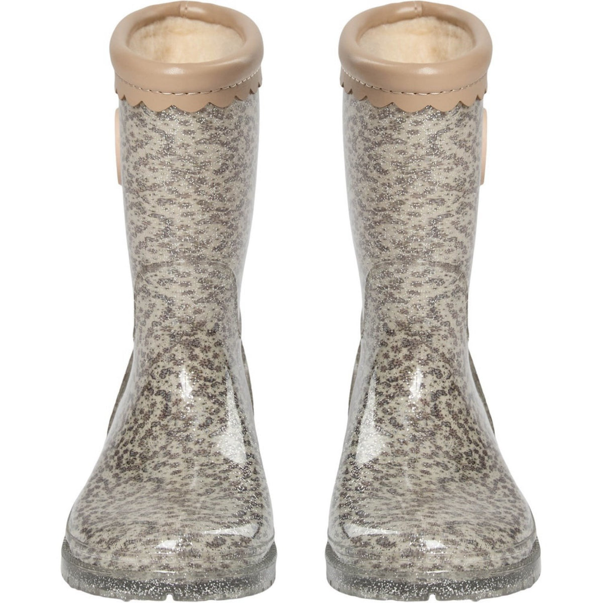 Sofie Schnoor Off White W Aop Jessicakb Rubber Boot W. Lining