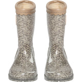 Sofie Schnoor Off White W Aop Jessicakb Rubber Boot W. Lining