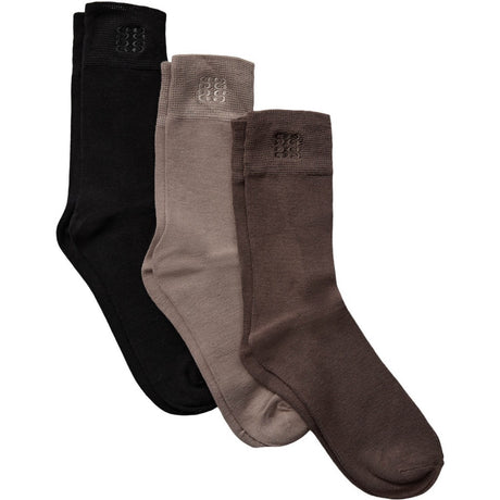 Sofie Schnoor Brown/Black Terriesw Ankle Sock X 3 Mix