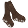 Gobabygo Brown Melange NonSlip Socks Cotton