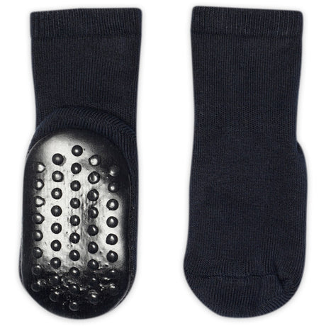 Gobabygo Navy Cotton Socks Anti-Slip