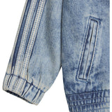 adidas Originals Worn Blue Denim Firebird Den Tt Jacket