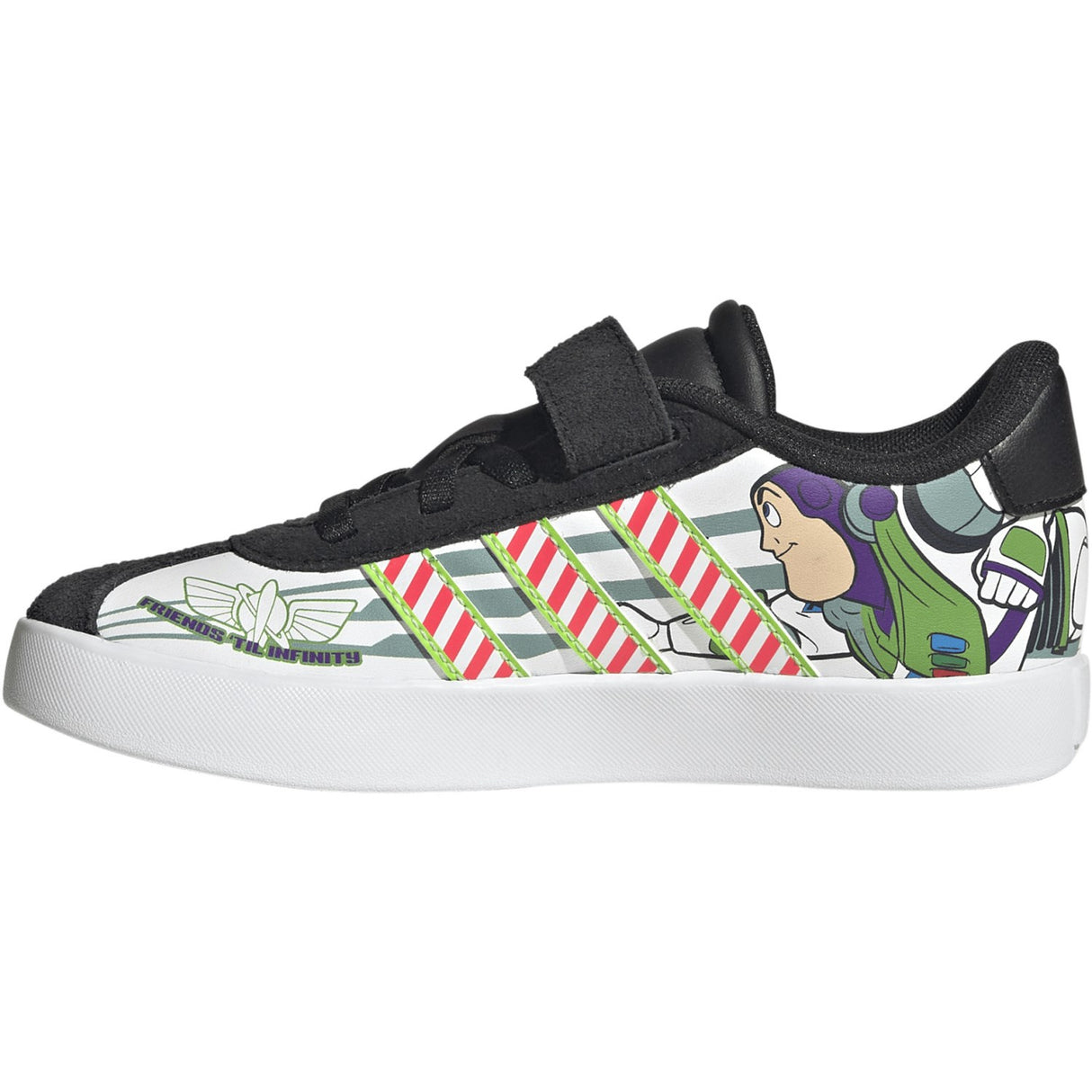 adidas Originals Ftwr White Ftwr White Core Black Vl Court Toy Story El C Sneakers