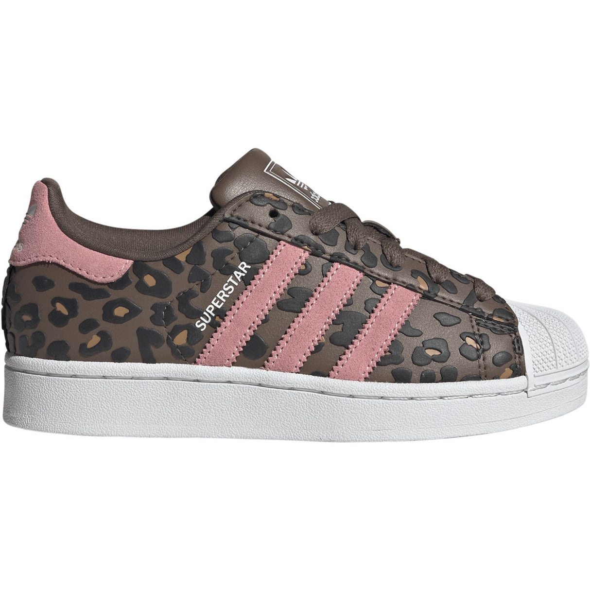 adidas Originals Earth Strata Glow Pink Core Black Superstar Ii J Sneakers