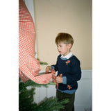 Flöss Navy Gingerbread Holger Sweater