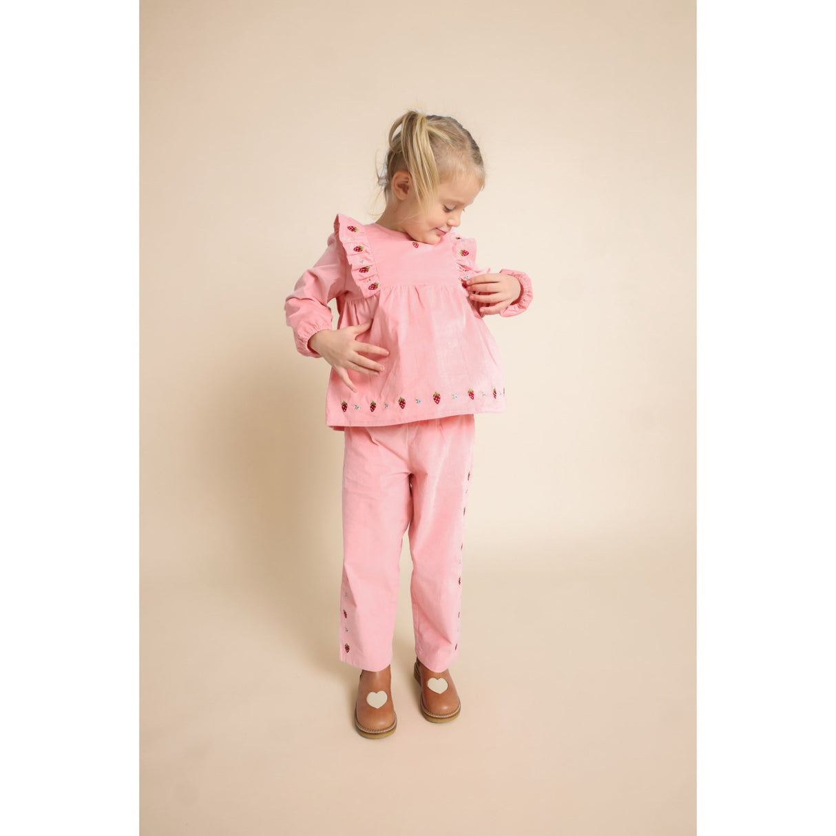 Flöss Warm Pink Belle Blouse