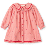 Flöss Pink Rose Gingham Sonja Dress
