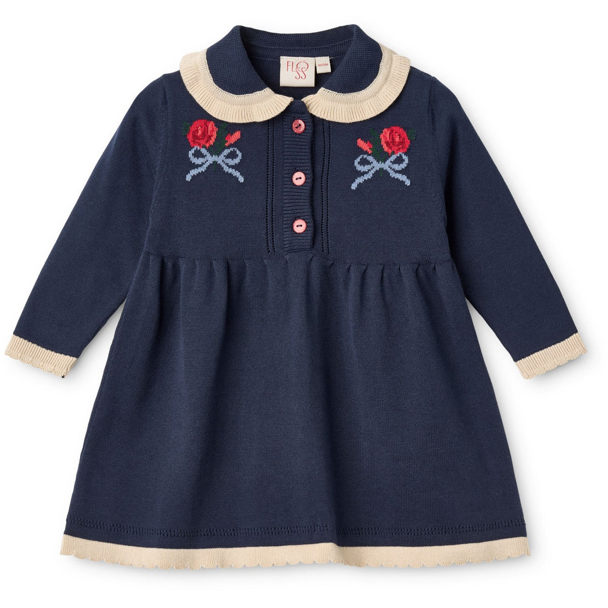 Flöss New Navy Bianca Dress