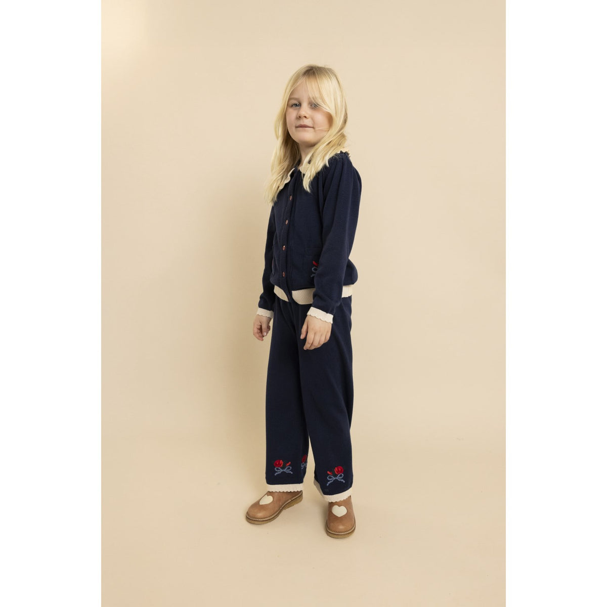 Flöss New Navy Bianca Cardigan