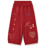 Flöss Dark Cranberry Agnes Pants
