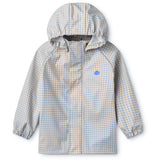 Flöss Light Blue Gingham Dew Rainwear Set