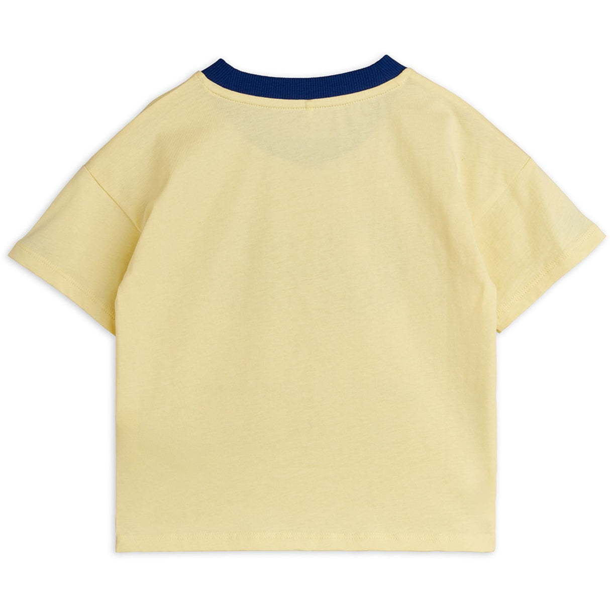 Mini Rodini Yellow Table Tennis Contrast Rib Sp Ss Tee