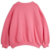 Mini Rodini Pink Cat Chenille Sweatshirt