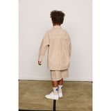 Mini Rodini Brown Poplin Yd Woven Shorts