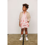 Mini Rodini Brown Poplin Yd Ls Shirt