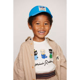 Mini Rodini Brown Poplin Yd Ls Shirt