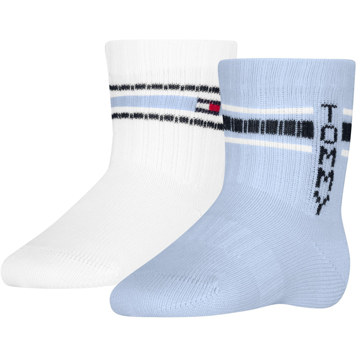 Tommy Hilfiger Light Blue Baby Socks 2-Pack Sport