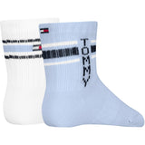 Tommy Hilfiger Light Blue Baby Socks 2-Pack Sport
